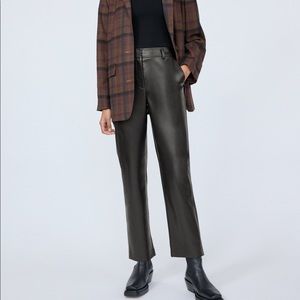 Aritzia Babaton Pants faux leather